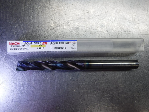 Nachi Aqua Drill EX 15/32" Carbide Drill 0.4725″ Shank L9815 (LOC2024A)
