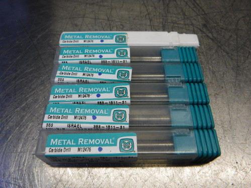 Metal Removal 4.6mm Carbide Drill 6mm Shank QTY6 M12476 (LOC833B)