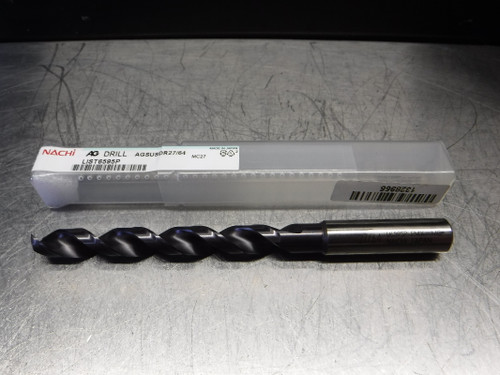 Nachi AG 27/64" HSS SUS Drill 1/2" Shank AGSUSDR 27/64 L6595P (LOC1514)