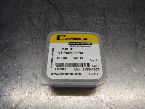 Kennametal Carbide Replaceable Drill Tip KTIP0860HPM KCP15 (LOC1956B)