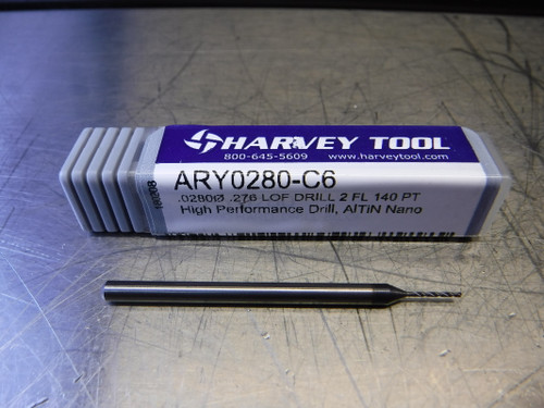 Harvey Tool 0.711mm Carbide Nano Drill 3mm Shank ARY0280-C6 (LOC2880B)