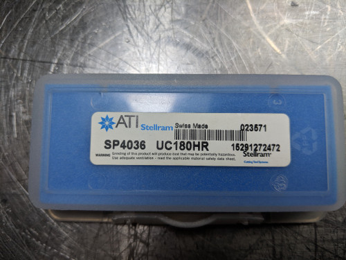 ATI Stellram Carbide Spade Drill Inserts QTY2 SP4036 UC180HR (LOC614)