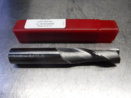 US Select 3/4" Solid Carbide Long Endmill 2 Flute 136255 (LOC2839B)