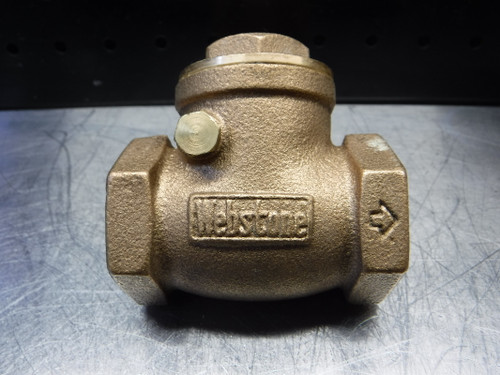 Webstone 1" Bronze Swing Check Valve 150 WSP 1 300 WOG (LOC380)