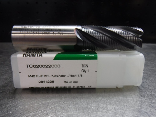 Widia Hanita 7/8" Cobalt Rougher Endmill 5 Flute TC620622003 (LOC1998B)