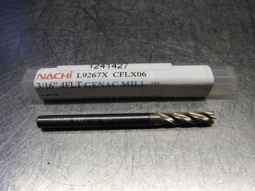 Nachi 3/16" Carbide Endmill 3/16" Shank L9267X CFLX06 (LOC117)