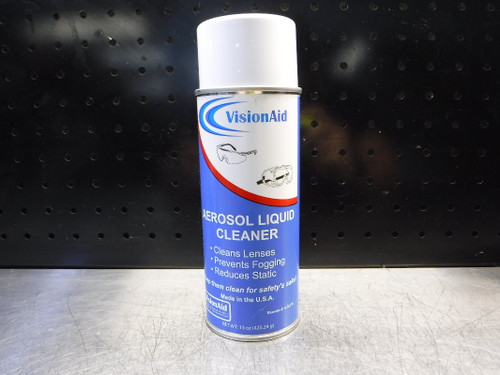 VisionAid Aerosol Liquid Lenses Cleaner 15oz Can QTY14 1LCL216 (LOC1079A)