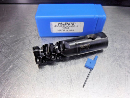 Valenite Sprial Endmill Cutter 125G3R22W5 SPT15 1-1/4 Shank (LOC3046A)