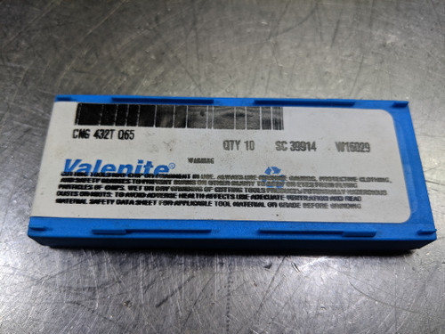 Valenite Ceramic Inserts QTY10 CNG 432T Q65 (LOC2983D)