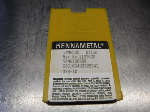 Kennametal Cermet Inserts QTY5 VNMG332 KT150 (LOC2802B)