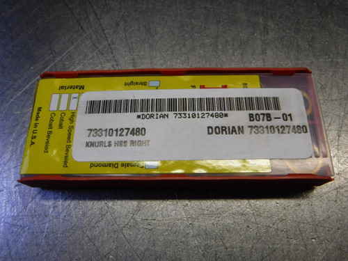 Dorian Tool Cobalt Diagonal Left Knurling Wheel 73310127530 (LOC417)