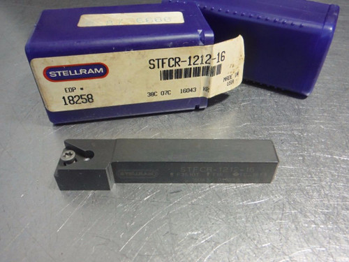 Stellram Lathe Tool Holder 12mm x 12mm Shank 80mm OAL STFCR 1212 16 (LOC1073D)