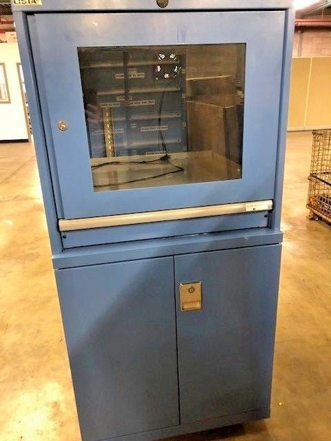 LISTA Mobile Computer Cabinet SC 1350 CWS with Keys