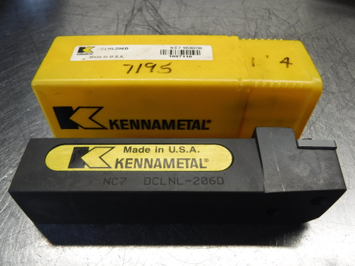 Kennametal 1.25" Indexable Lathe Tool Holder DCLNL-206D (LOC967B)