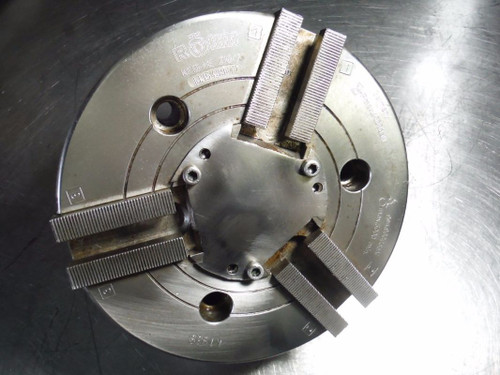 Rohm 8" 3 Jaw Kitagawa Style Hydraulic Power Lathe Chuck KFD HE 210 3 (LOC2617)