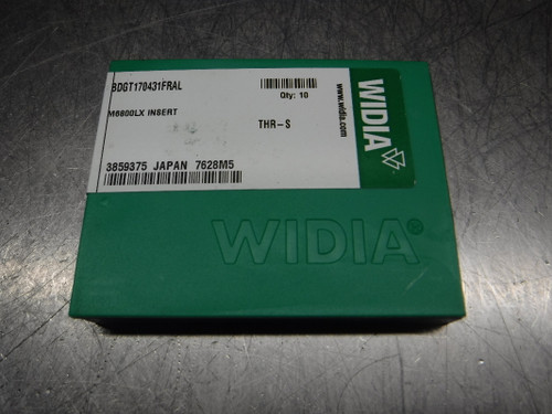 Widia Carbide Inserts QTY10 BDGT170431FRAL THR-S (LOC2368B)