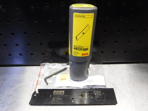 Sandvik CoroCut QD Grooving/Parting Tool Holder QD-NN1G60C25AY (LOC2654A)
