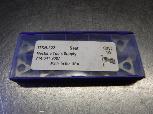 Machine Tools Supply Insert Seats QTY10 ITSN-322 (LOC2883B)