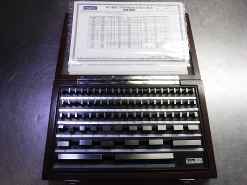 Fowler Rectangular Steel Gage Block Set 53-670-080-0 (LOC2675B)