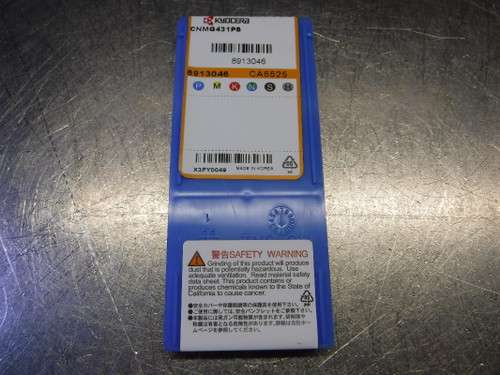 Kyocera Carbide Inserts QTY10 CNMG431PS CA5525 (LOC257)