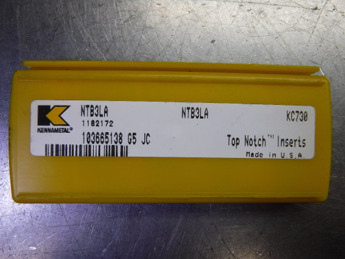 Kennametal Carbide Inserts QTY5 NTB3LA KC730 (LOC2706B)