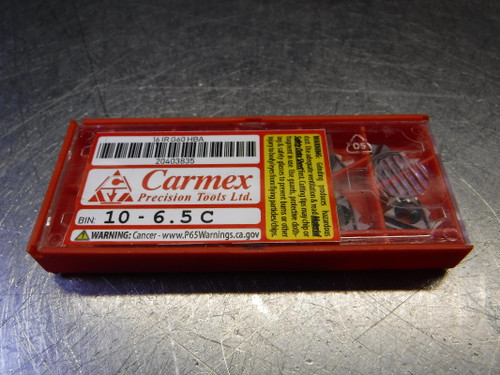 Carmex Carbide Threading Inserts QTY10 16IRG60HBA (LOC2712B)