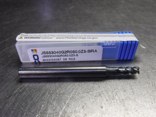 SECO 4mm Solid Carbide Endmill 3 Flute JS553040G2R050.0Z3-SIRA (LOC2679A) SECO 4mm Solid Carbide Endmill 3 Flute JS553040G2R050.0Z3-SIRA (LOC2679A)