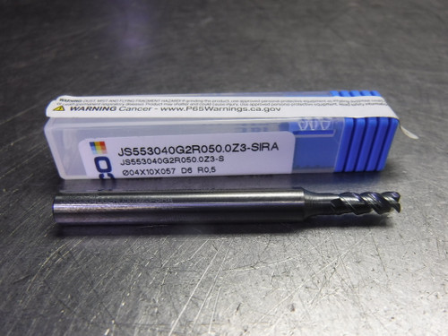 SECO 4mm Solid Carbide Endmill 3 Flute JS553040G2R050.0Z3-SIRA (LOC2679A)