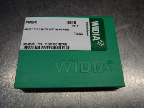 Widia Top Notch Carbide Grooving Inserts QTY5 NGD3094L TN6025 (LOC1062B)