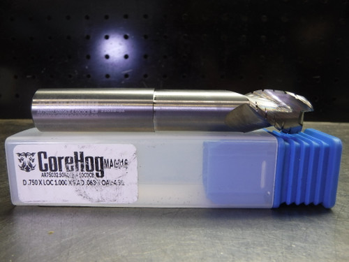 CoreHog 3/4" Solid Carbide Endmill 3 Flute AR75032.50R063L4.50C0CB (LOC1612)