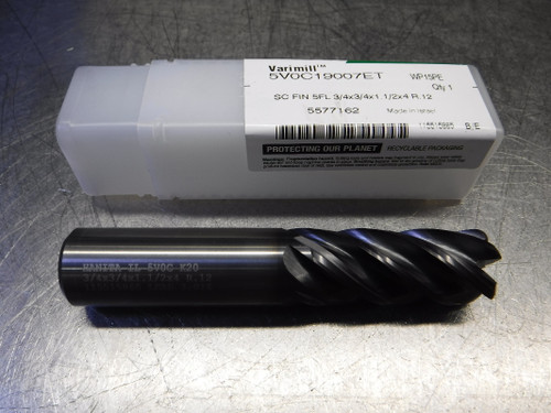 Widia/Hanita Varimill 3/4" 5 Flute Carbide Endmill 5V0C19007ET WP15PE (LOC278B)