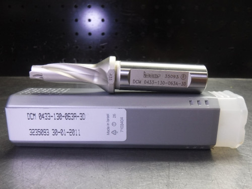 Iscar .433" Coolant Thru Drill 5/8" Shank DCM 0433-130-063A-3D (LOC2060B)