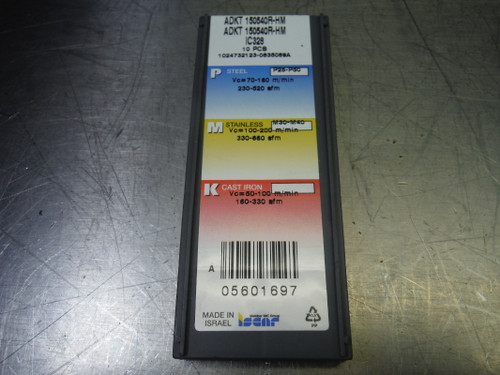 Iscar Carbide Milling Inserts QTY10 ADKT 150540R-HM IC328 (LOC1893B)