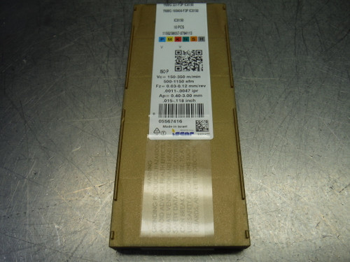 Iscar Carbide Inserts QTY10 YNMG 331-F3P / YNMG 160404-F3P IC8150 (LOC1791)