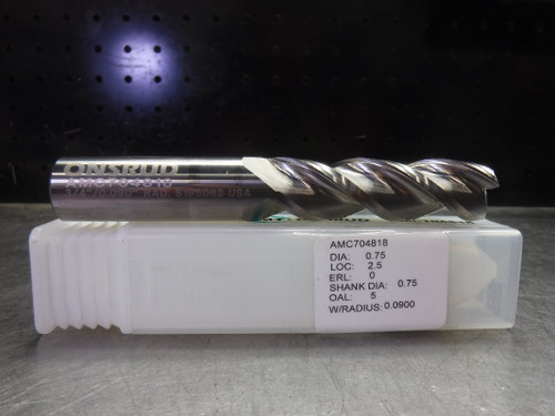 LMT ONSRUD 3/4" Solid Carbide Endmill 3 Flute AMC704818 (LOC1327B)