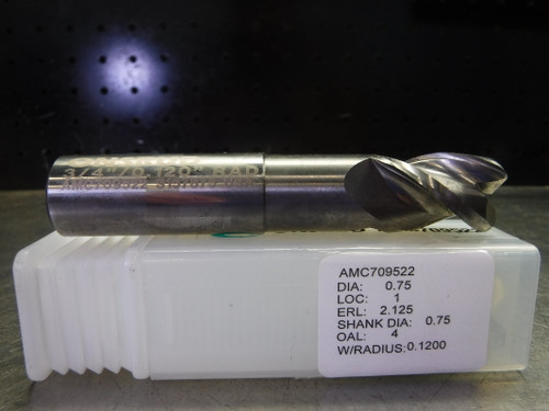 LMT ONSRUD 3/4" Solid Carbide Endmill 3 Flute AMC709522 (LOC1403D)