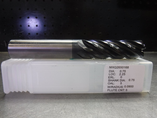 LMT ONSRUD 3/4" Solid Carbide Endmill 5 Flute MXQ2650168 (LOC839)