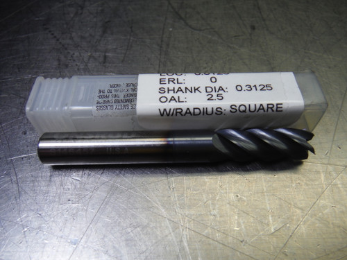 LMT ONSRUD 5/16" Solid Carbide Endmill 5 Flute EMC400068 (LOC2278B)