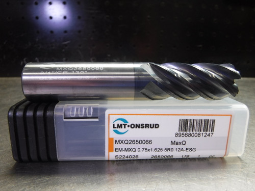 LMT ONSRUD 3/4" Solid Carbide Endmill 5 Flute MXQ2650066 (LOC839)