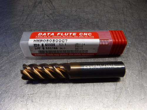 Data Flute 1/2" 5 Flute Carbide Endmill 1/2" Shank MHR050500C7 (LOC3021A)