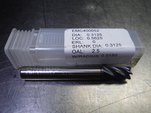 LMT ONSRUD 5/16" Solid Carbide Endmill 5 Flute EMC400052 (LOC1439A)