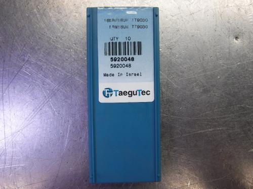 TaeguTec Carbide Inserts QTY10 16ERM18UN TT9030 (LOC1563B)