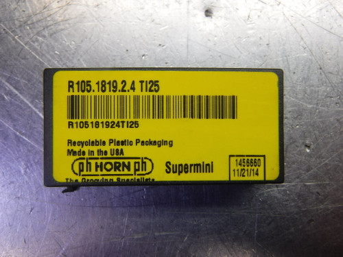 PH Horn Carbide Inserts QTY2 R105.1819.2.4 TI25 (LOC1563B)