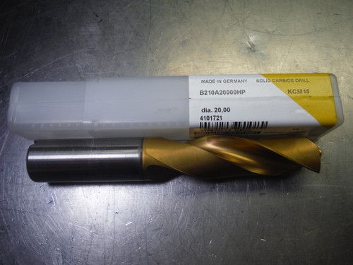 Kennametal 20mm Solid Carbide Drill 2 Flute B210A20000HP KCM15 (LOC995A)