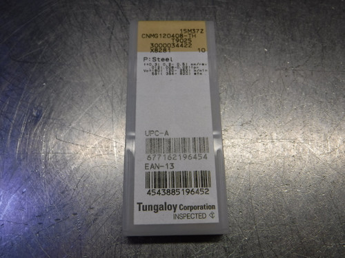 Tungaloy Carbide Inserts QTY10 CNMG120408-TH T9025 (LOC1299B)