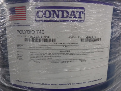 Condat POLYBIO 740 Metalworking Lubricant 55 Gallon NC01376-048 (STK)