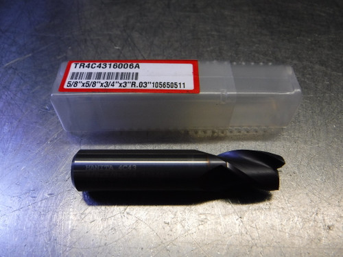 Hanita 5/8" 3 Flute Carbide Endmill 5/8" shank TR4C4316006A (LOC1326B)