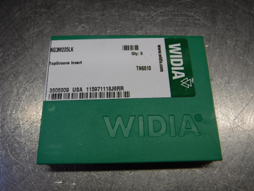 Widia Carbide Grooving Inserts QTY5 NG3M225LK TN6010 (LOC3088D)