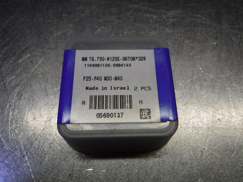 Iscar Carbide Milling Inserts QTY2 MM TS.750-N125E-06T08 *328 (LOC2943A)
