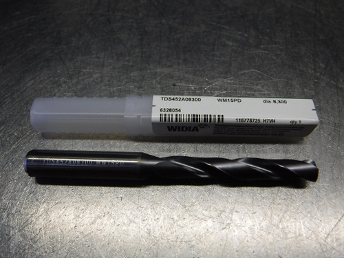 Widia 8.3mm 2 Flute Coolant Thru Carbide Drill TDS452A08300 WM15PD (LOC2728D)